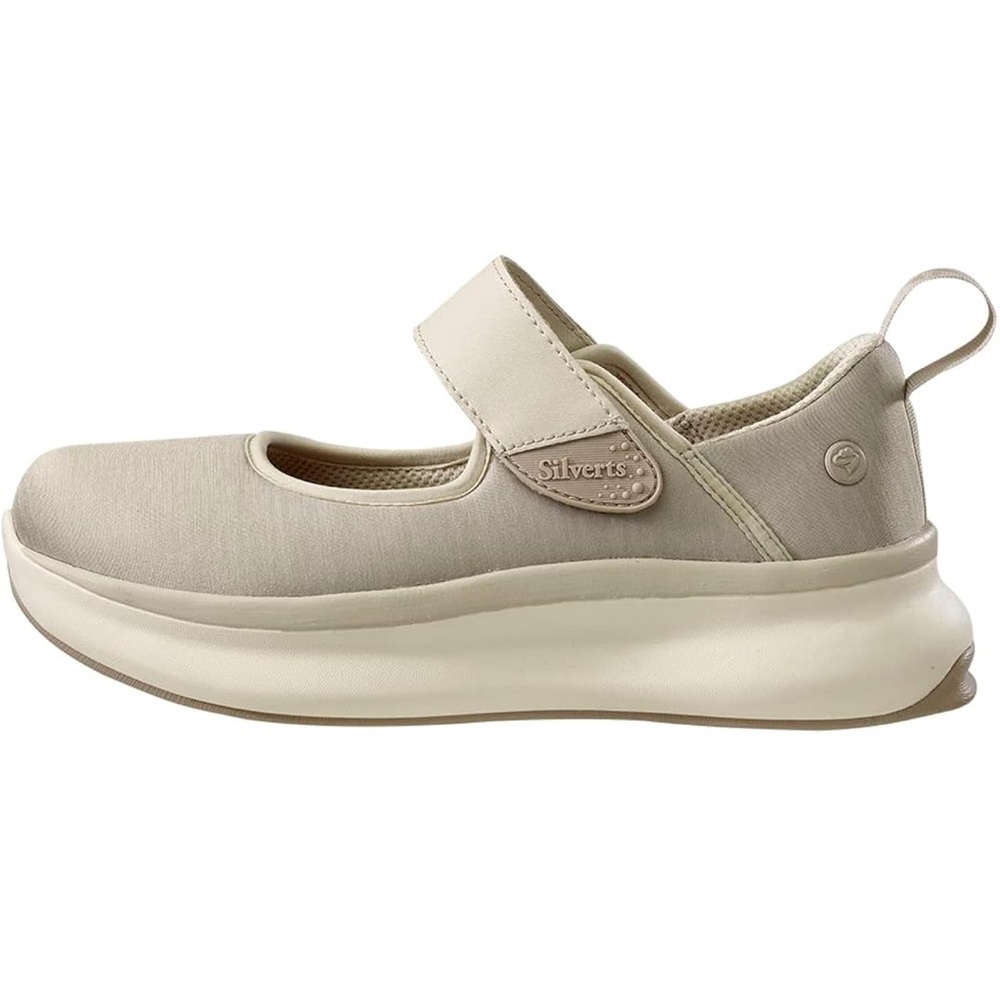 Silverts true fit Oatmeal    Mary Jane Shoes size 11.5 NWOT no box..